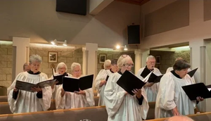 Choir at St. Timothy's Episcopal Church