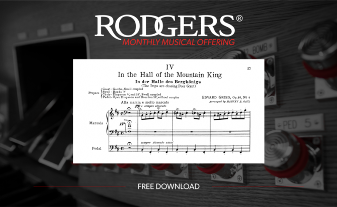 banner MONTHLY MUSICAL OFFERING: In the Hall of the Mountain King