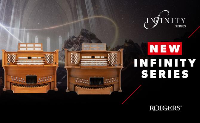 banner THE FUTURE OF ORGANS - THE NEW INFINITY SERIES